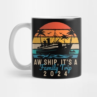 Family Cruise Trip 2024 Family Vacation Trip Mug